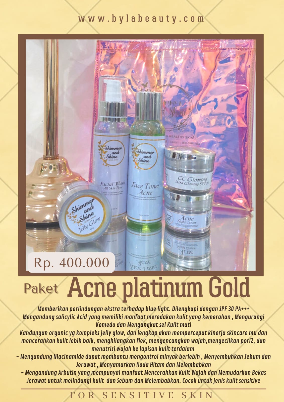 acne platinum gold